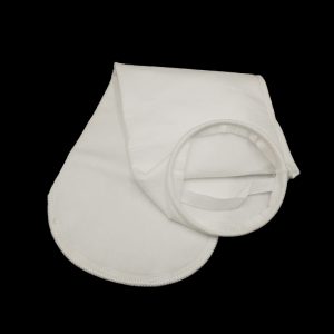 15 Micron Polypropylene Felt Liquid Filter Bag,Welded,Stainless Steel Ring, Size #3-105*230mm