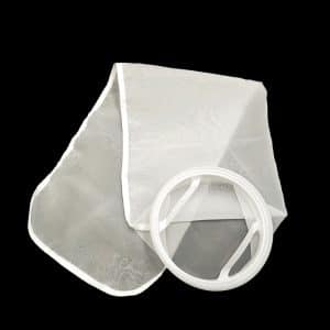 5 Micron Nylon Liquid Filter Bag,Sewn,Plastic “F” Flange Ring, Size #2-180*810mm