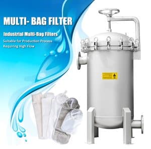 Stainless steel 304/316 Multi-Bag Filter