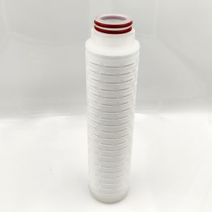 Pleated filter cartridges