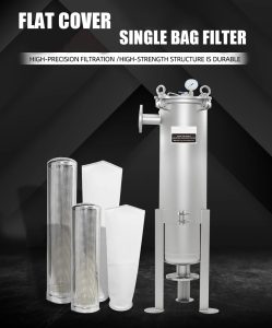 304/316 Stainless Steel Bag Filter Housing