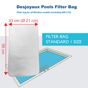 Desjoyaux swimming pool filter bag 6/15/30um 58*33cm